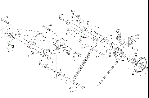 REAR SUSPENSION ARM ASSEMBLIES [108681]