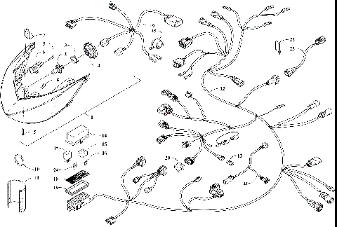 HEADLIGHT AND WIRING ASSEMBLIES [107038]
