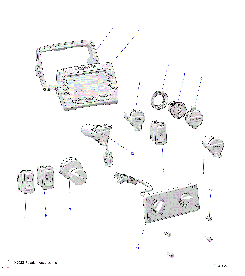 ELECTRICAL, DASH INSTRUMENTS and CONTROLS - R23MAU57B4/B9 (C730927)