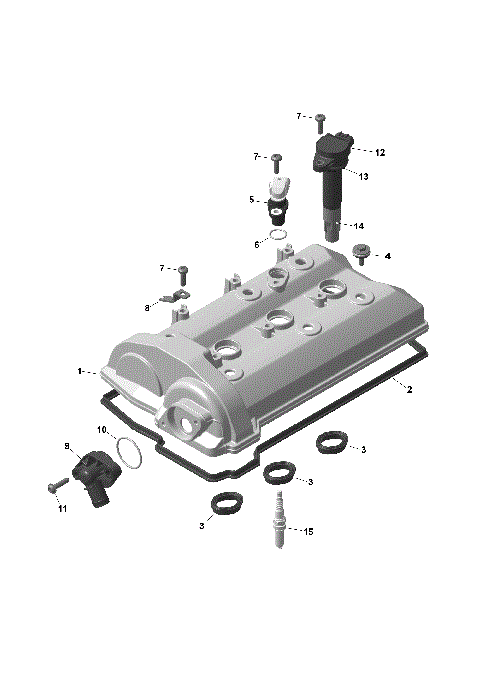 01- ROTAX - Valve Cover