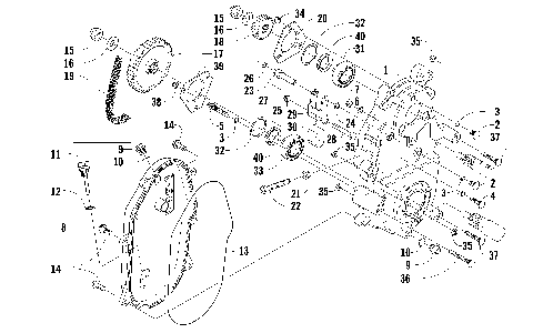 DRIVE/DROPCASE ASSEMBLY [90427]