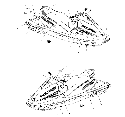 DECALS - W005197D (4955815581A010)