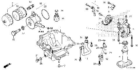 OIL PAN@OIL PUMP