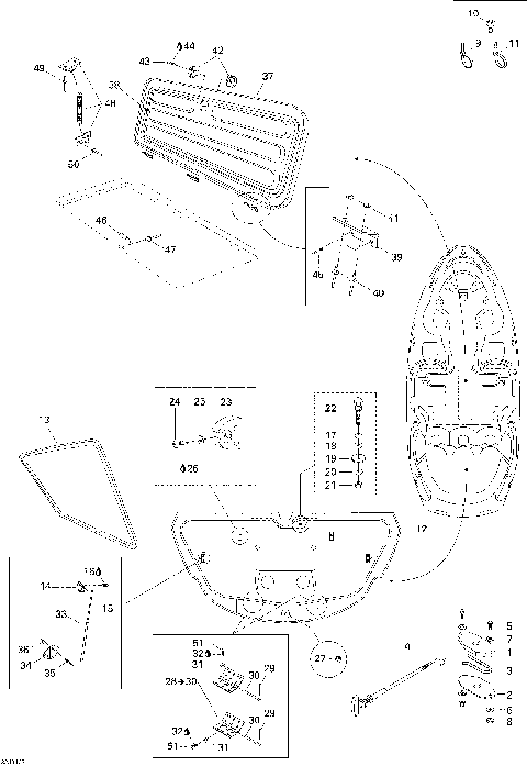 09- Engine Compartment And Central Cover
