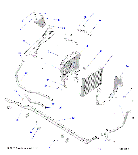 ENGINE, COOLING SYSTEM - R26TAA99A1/B1 (C788475)
