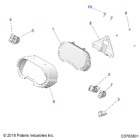 ELECTRICAL, DASH INSTRUMENTS AND CONTROLS - G21GMD99AJ/AZ/BJ/BZ (C0703801)