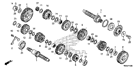 TRANSMISSION (NC700X/XA)