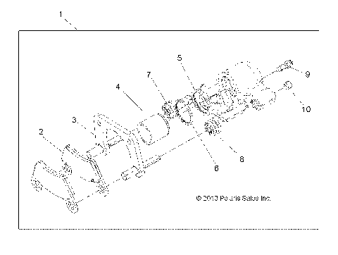 BRAKES, CALIPER, REAR - A16DAE87AL (49ATVCALIPERRR14SP325)
