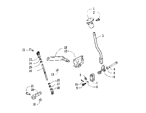 SHIFT LEVER ASSEMBLY [85450]