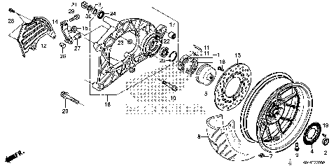 REAR WHEEL@SWINGARM (AC)