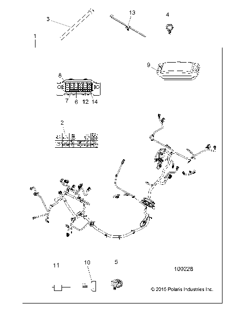 ELECTRICAL, WIRE HARNESS - A16DAA57F1/F2/E57FM (100228)