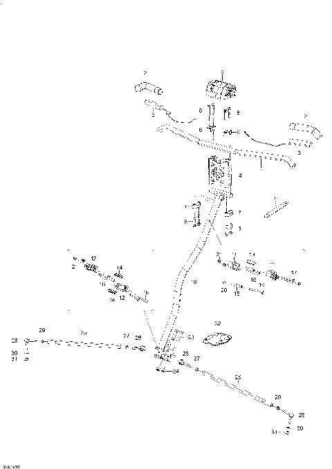 07- Steering XTRIM - 900ACE