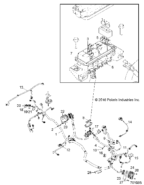 ELECTRICAL, WIRE HARNESS GPS - Z17VAX87AK (701085)