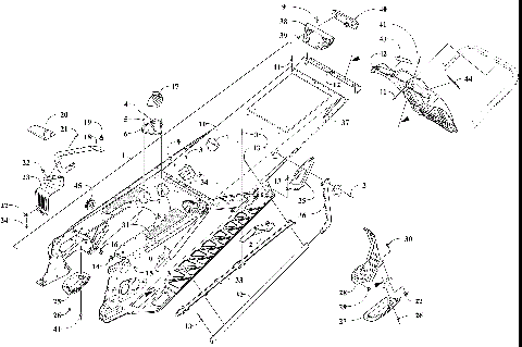 TUNNEL AND SNOWFLAP ASSEMBLY [106748]