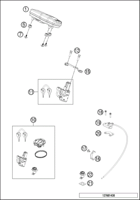 INSTRUMENTS / LOCK SYSTEM