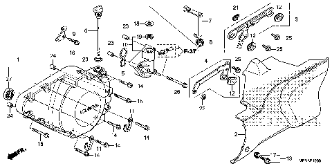 LEFT CRANKCASE COVER