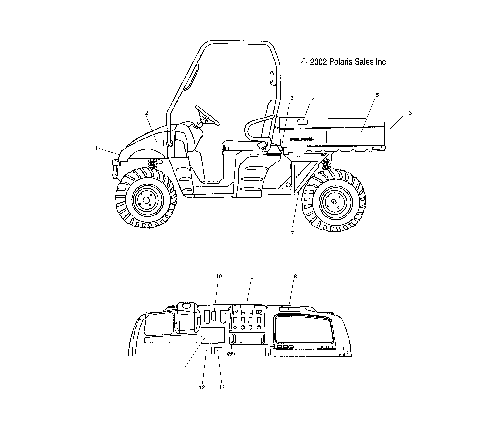 DECALS - C11RB42AA/C11RD50AA/AB/C11RF50AA (4981898189A11)