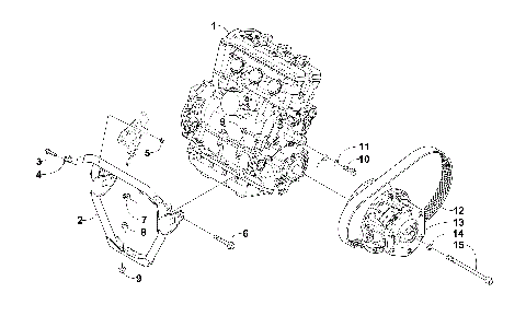 ENGINE AND RELATED PARTS [99532]