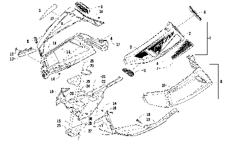 SKID PLATE AND SIDE PANEL ASSEMBLY [88583]