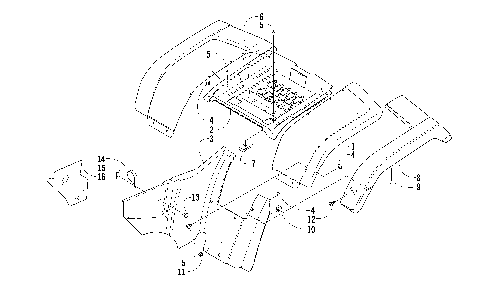 REAR BODY PANEL ASSEMBLY [81306]
