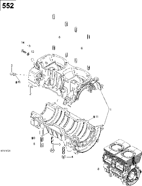 01- Crankcase