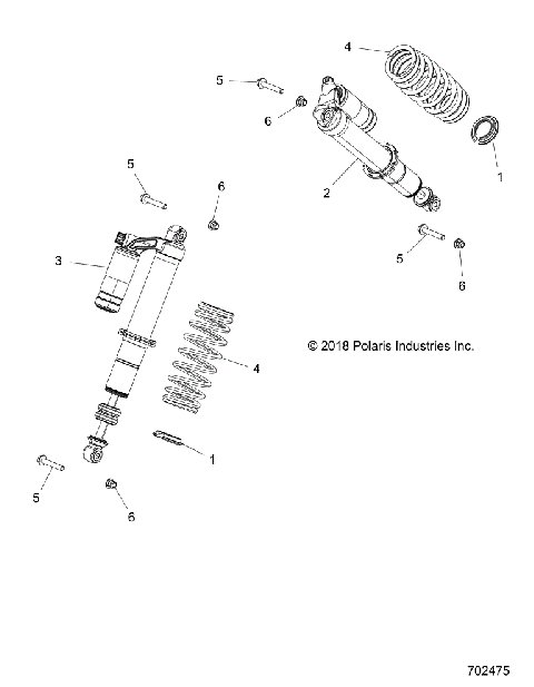 SUSPENSION, FRONT SHOCK MOUNTING - Z19VBE99AM/BM/LM (702475)