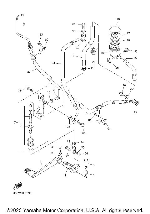 REAR MASTER CYLINDER