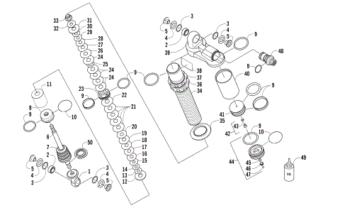 FRONT SUSPENSION SHOCK ABSORBER