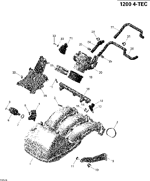 02- Air Intake Manifold And Throttle Body 1_18R1526