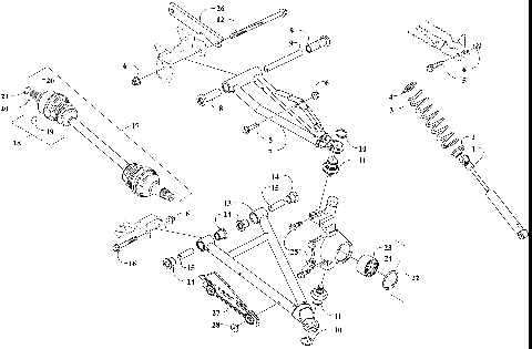 FRONT SUSPENSION ASSEMBLY [301600]