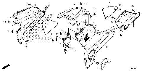 SIDE COVER@TANK COVER