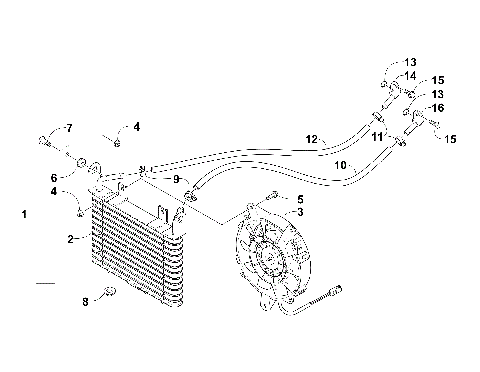 OIL COOLER ASSEMBLY [300616]