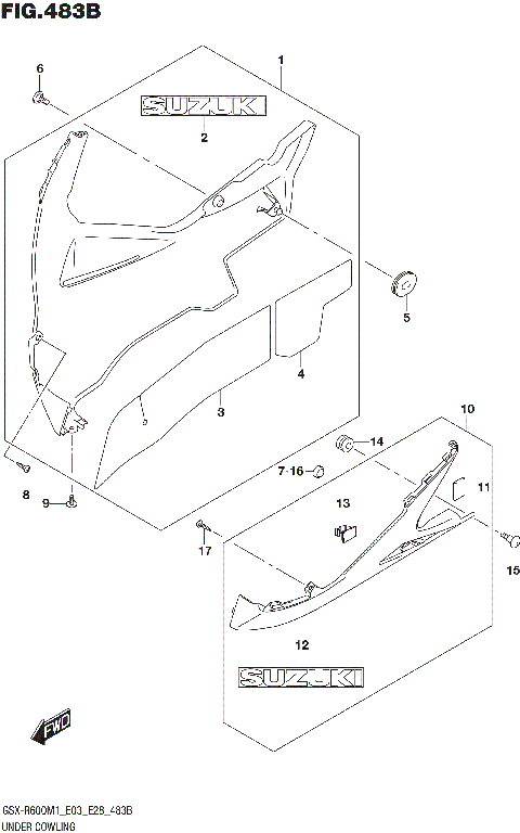 UNDER COWLING (GSX-R600)