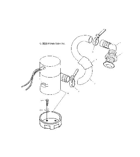BILGE PUMP - W045098CA/IA (4990459045B09)