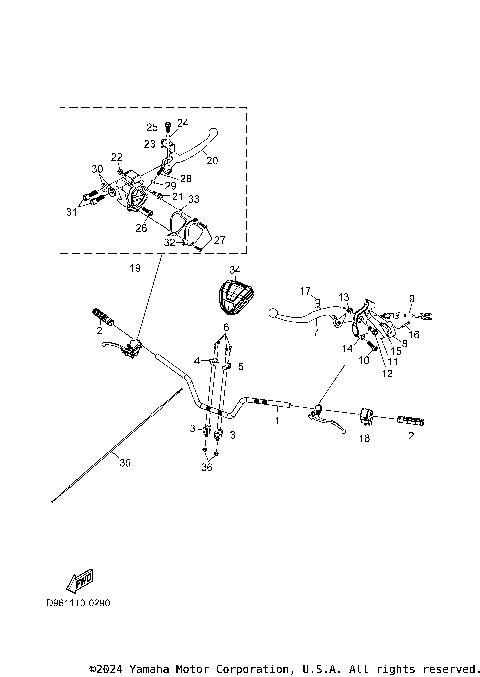 STEERING HANDLE & CABLE