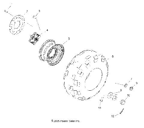 WHEELS, REAR - R10RH45AG/AH/AR (49RGRWHEELRR095004X4)