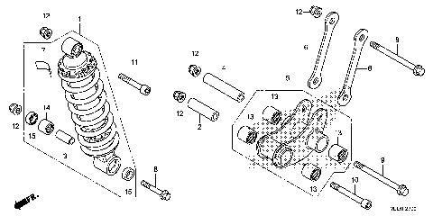 REAR SHOCK ABSORBER