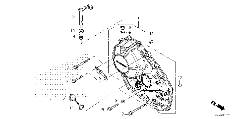 RIGHT CRANKCASE COVER