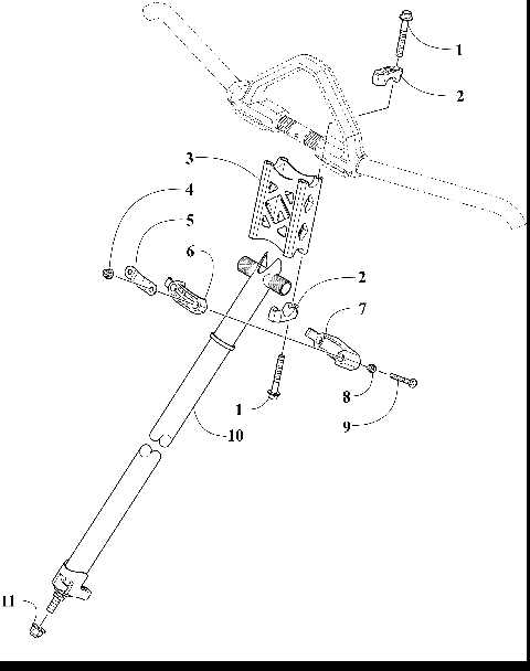 STEERING POST ASSEMBLY [108253]