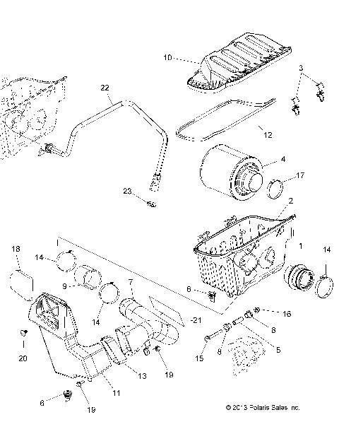 ENGINE, AIR INTAKE SYSTEM - A16DAA57N1/E57NM (49ATVAIRINTAKE15ACE570)