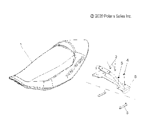 BODY, SEAT ASM. - S10PB5BSA/BSL/BEA (49SNOWSEAT10550SHIFT)