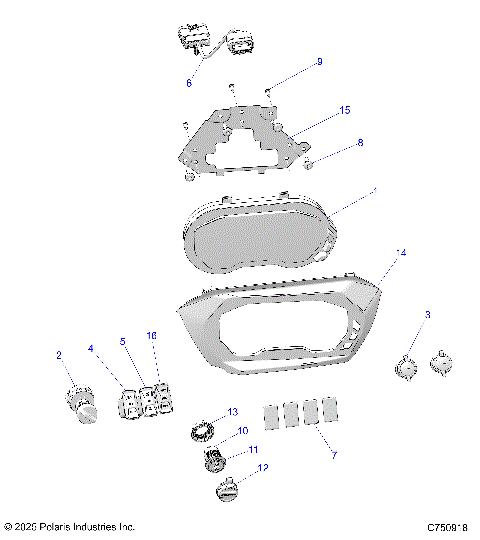 ELECTRICAL, DASH INSTRUMENTS AND CONTROLS - Z26NMX99A4/A6 (C750918)