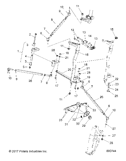 STEERING, LOWER - S19EFS8R ALL OPTIONS (600575)
