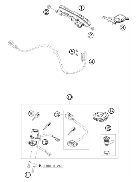 INSTRUMENTS / LOCK SYSTEM          