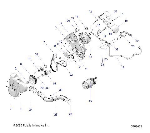 ENGINE, ALTERNATOR - R26XAL1RBB/BJ (C788463)