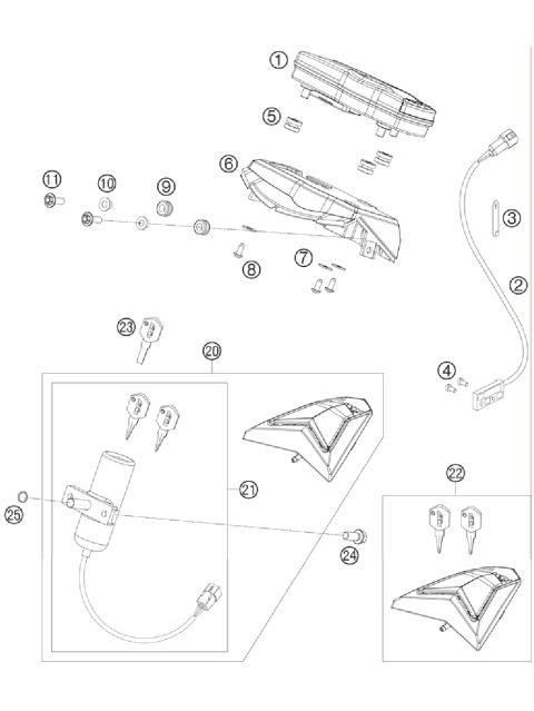 INSTRUMENTS / LOCK SYSTEM          