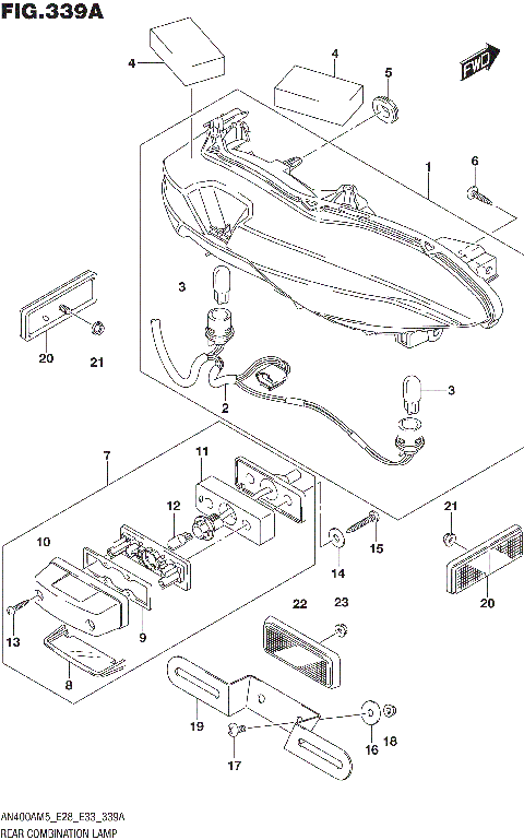 REAR COMBINATION LAMP