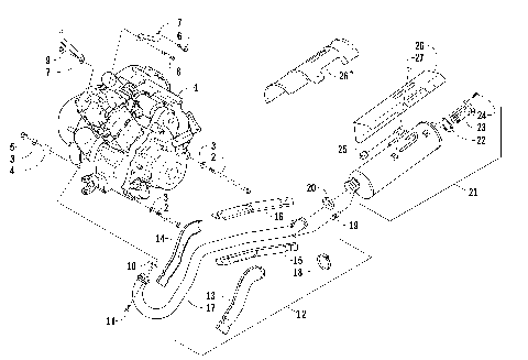 ENGINE AND EXHAUST [83548]