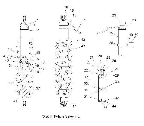 SUSPENSION, FRONT SHOCK - R12TH76AI/AIC (49RGRSHOCKFRT1823886)