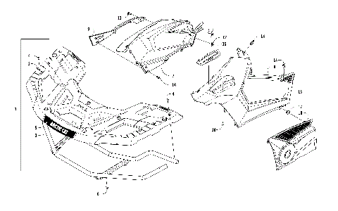 FRONT RACK AND SIDE PANEL ASSEMBLIES [301995]